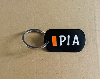 Oscar Piastri McLaren Themed F1 Keyring
