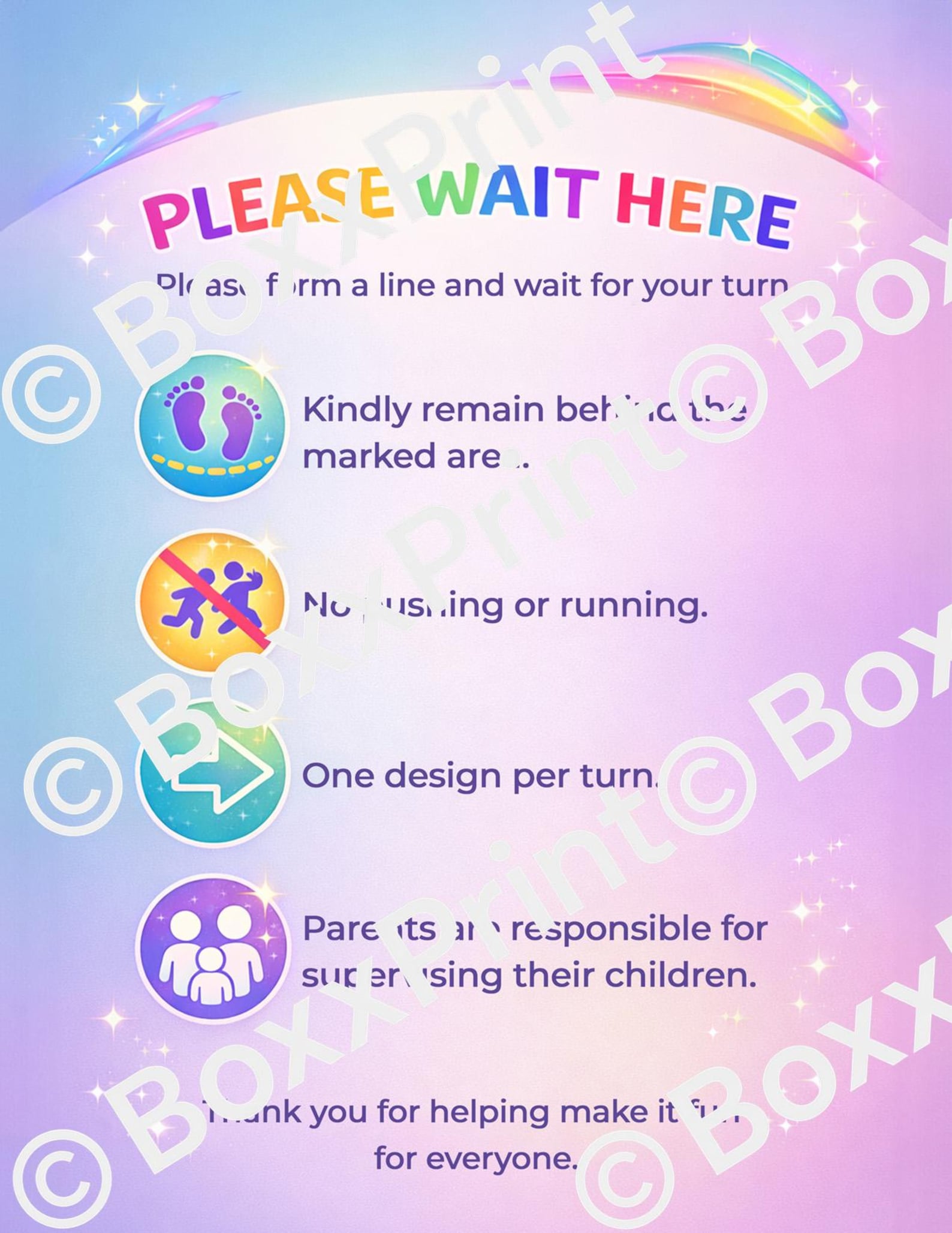 Face Paint Sign Bundle | 8 Printable Signs for Face Painting Stand ...