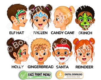 Christmas Face Paint