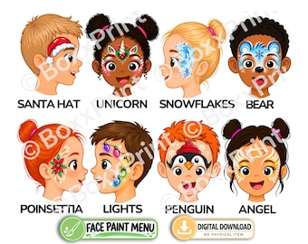 Christmas Face Paint