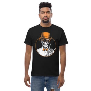 Dapper Halloween Skeleton T-Shirt