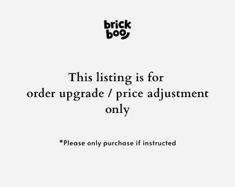 Order Upgrade / Price Adjustment