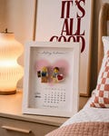 Anniversary Couple Frame, Personalized Character Portrait, Custom Character Keepsake product logo