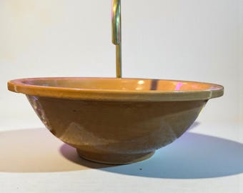 Moroccan Terracotta Sink – Handmade Natural Clay Vessel Sink Vanity, Rustic Antique Pottery Bathroom Bowl