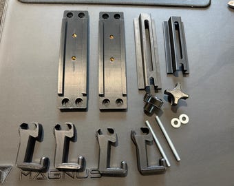 Kit de soporte para cubierta de lona BackFlip MX4: acceso completo a la caja de la camioneta