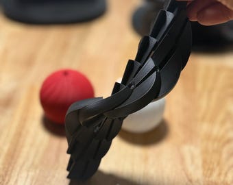 Pelota antiestrés giratoria impresa en 3D, juguete sensorial de escritorio