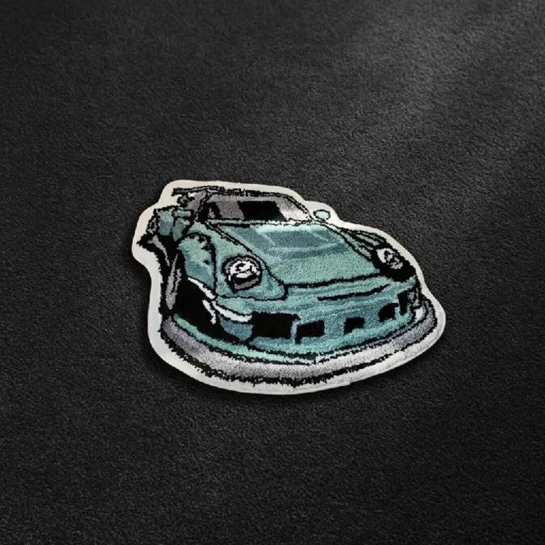 Custom Tufted Rug | Rug Porsche 911 Porsche Customized Design | Carguy ...