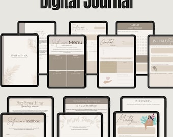 Revista de Salud Mental / Planificador de Bienestar y Autocuidado de 30 páginas (Descargar PDF)