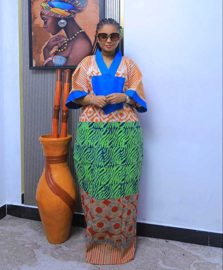 chinese dress ladies Sumbo African Print Dress – Ray Darten