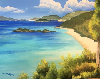 St Johns Virgin Islands Painting