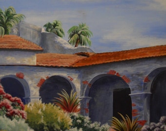 Mission San Juan Capistrano. Waiting for the Swallows