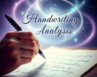 Detailed Handwriting Analysis: Personalized Personality Reading (Digital)
