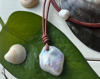 Pearl of Wisdom Necklace CUSTOM Large Keishi Pearl