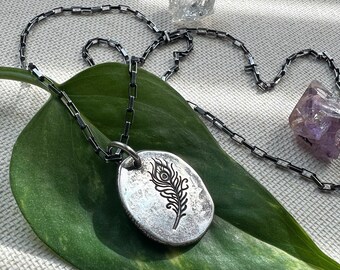 Peacock Feather Amulet
