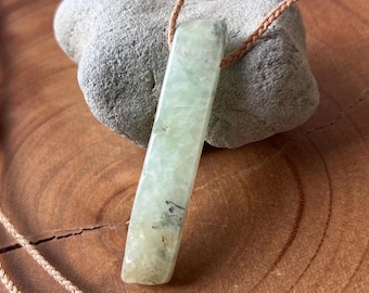Mystic Prehnite Amulet