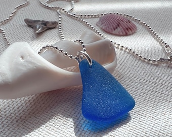 NJ Shore Sea Glass Pendant