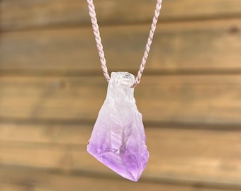 Ajna Amulet Amethyst Necklace