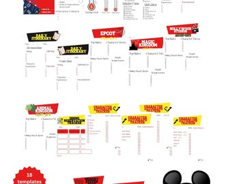 Disney World Trip Printable Planner/Binder for Families