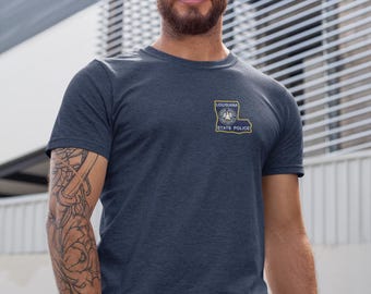 Louisiana State Police TShirt (left chest)