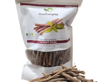 Zoethoutwortelkauwsticks 100% puur NATUURLIJKE SMAAK Glycyrrhiza Glabra Turks