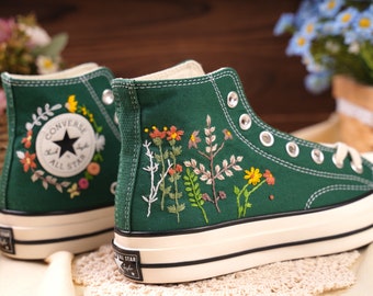 Custom Embroidered Converse