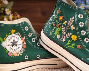 Custom Embroidered Converse