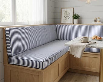Entryway Bench Cushion, Custom Bench Cushion, Handmade Seat Cushion