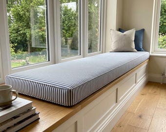 Hallway Bench Cushion, Custom Bench Seat Cushion, Foam Cushion