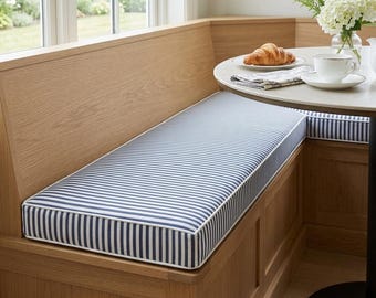 Bay Window Seat Cushion, Custom Window Cushion, Handmade Foam Cushion