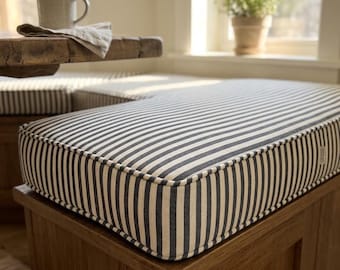 Dining Bench Cushion, Kitchen Bench Cushion, Custom Bench Seat Cushion, Foam Seat Pad