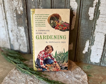 Vintage A Complete Guide to Gardening, 1957 Edition, Paperback