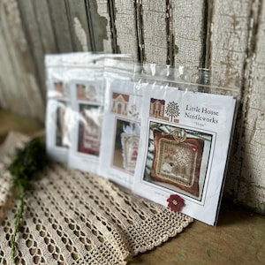 Christmas Cross Stitch Patterns, You Choose, Little House Needleworks, Country Cottage Needleworks