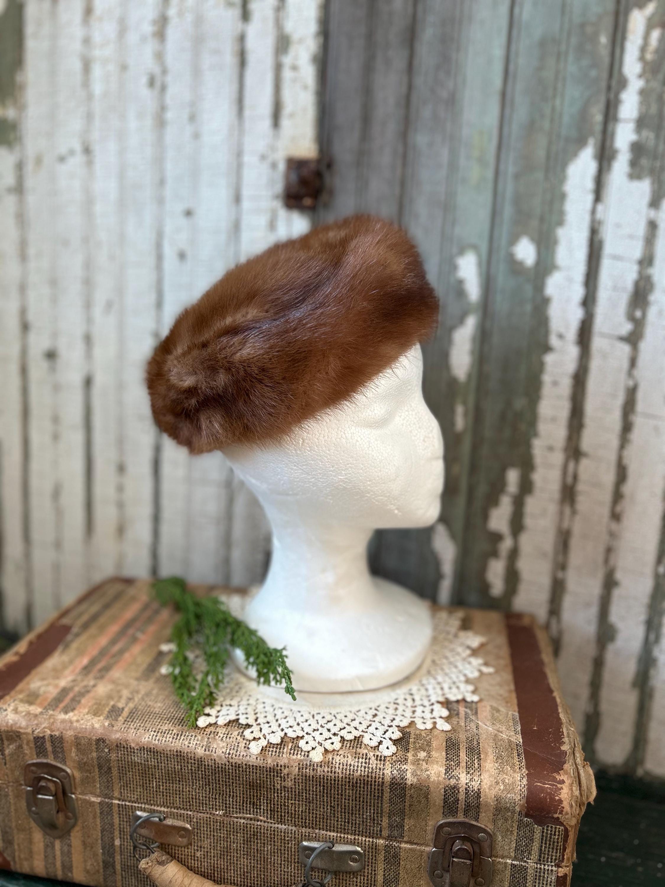 Vintage Mink Hat - Etsy