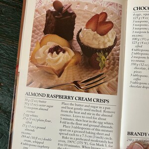 Cream Cakes & Gateaux English Dessert Recipe Book, Found in England image 7