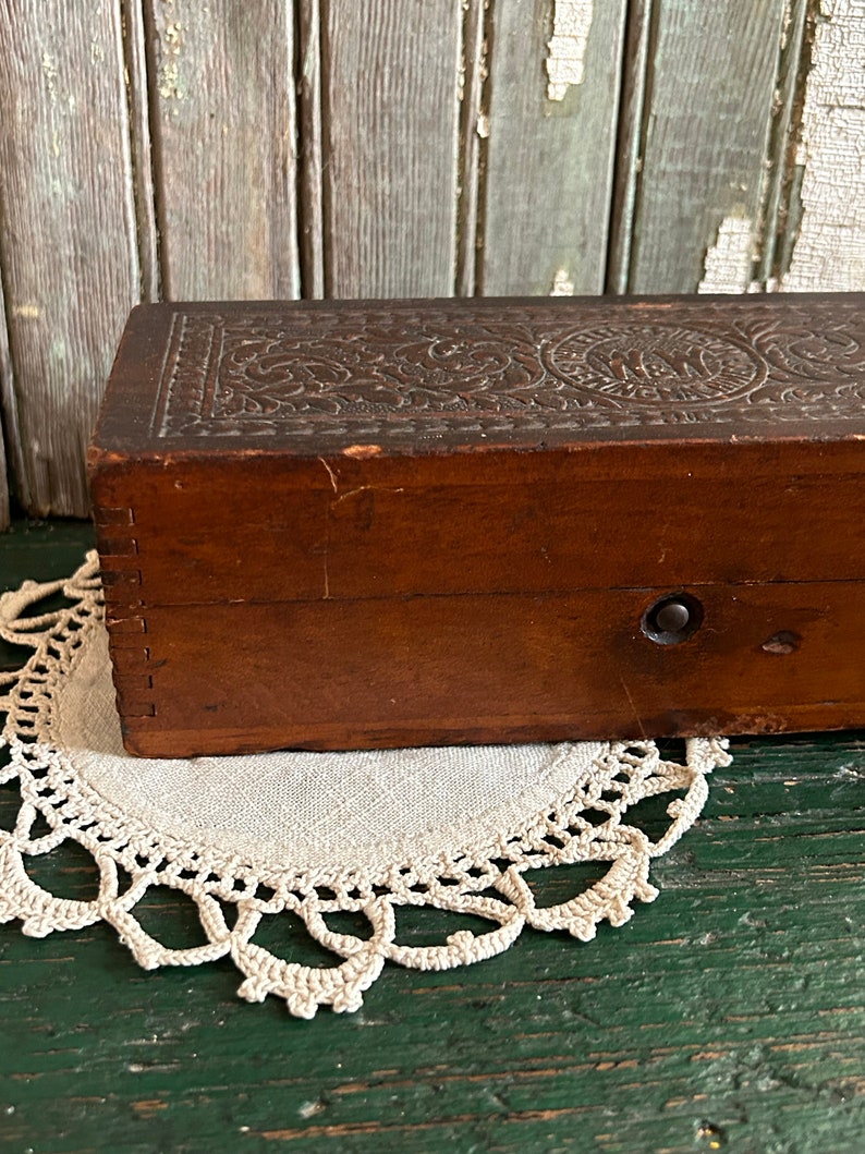 Wheeler & Wilson Sewing Machine Box Antique Etsy