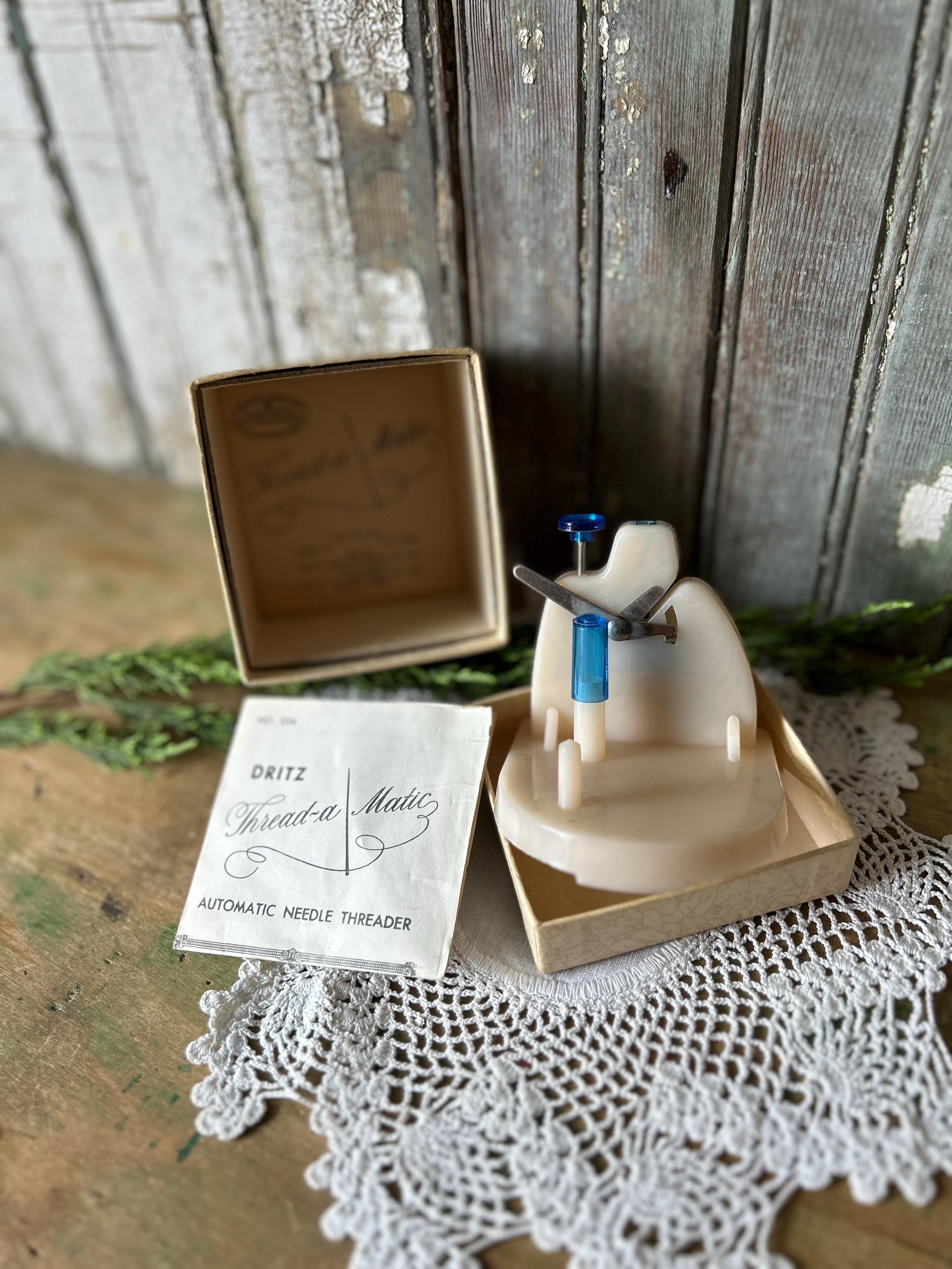 Ancien Fileur à Aiguilles Dritz Thread-a-Matic - Occasion En Très Bon État