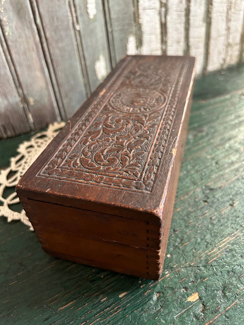 Wheeler & Wilson Sewing Machine Box Antique Etsy