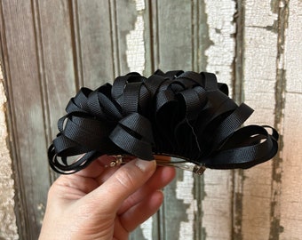 Vintage Grosgrain Ribbon Barrette