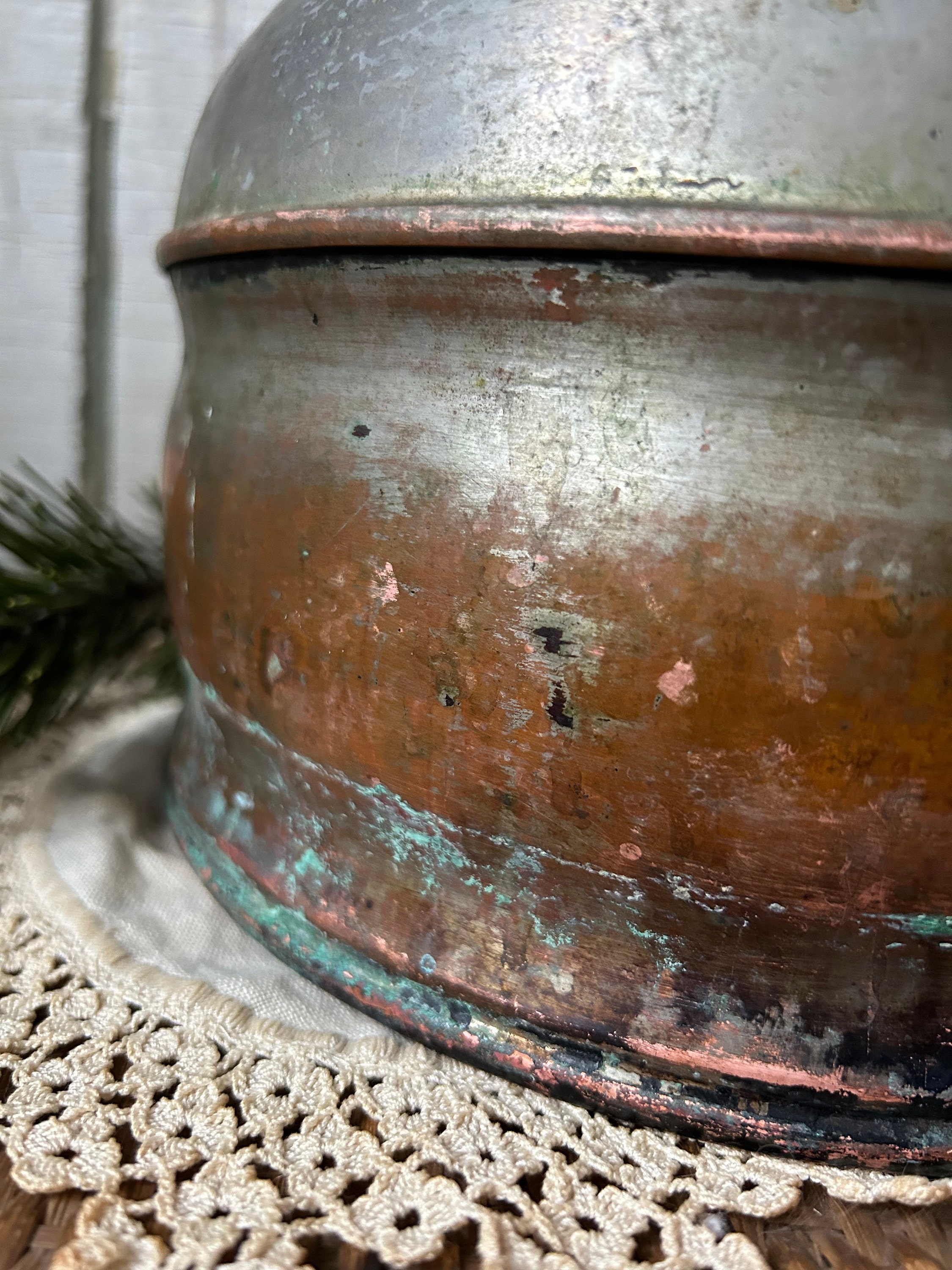 Copper Tea Kettle, Rustic Primitive Style, Vintage - Etsy