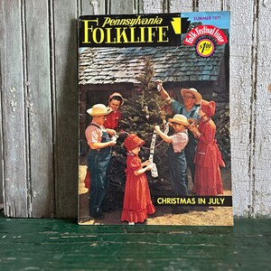Vintage Pennsylvania Folklife Magazine, Summer 1971