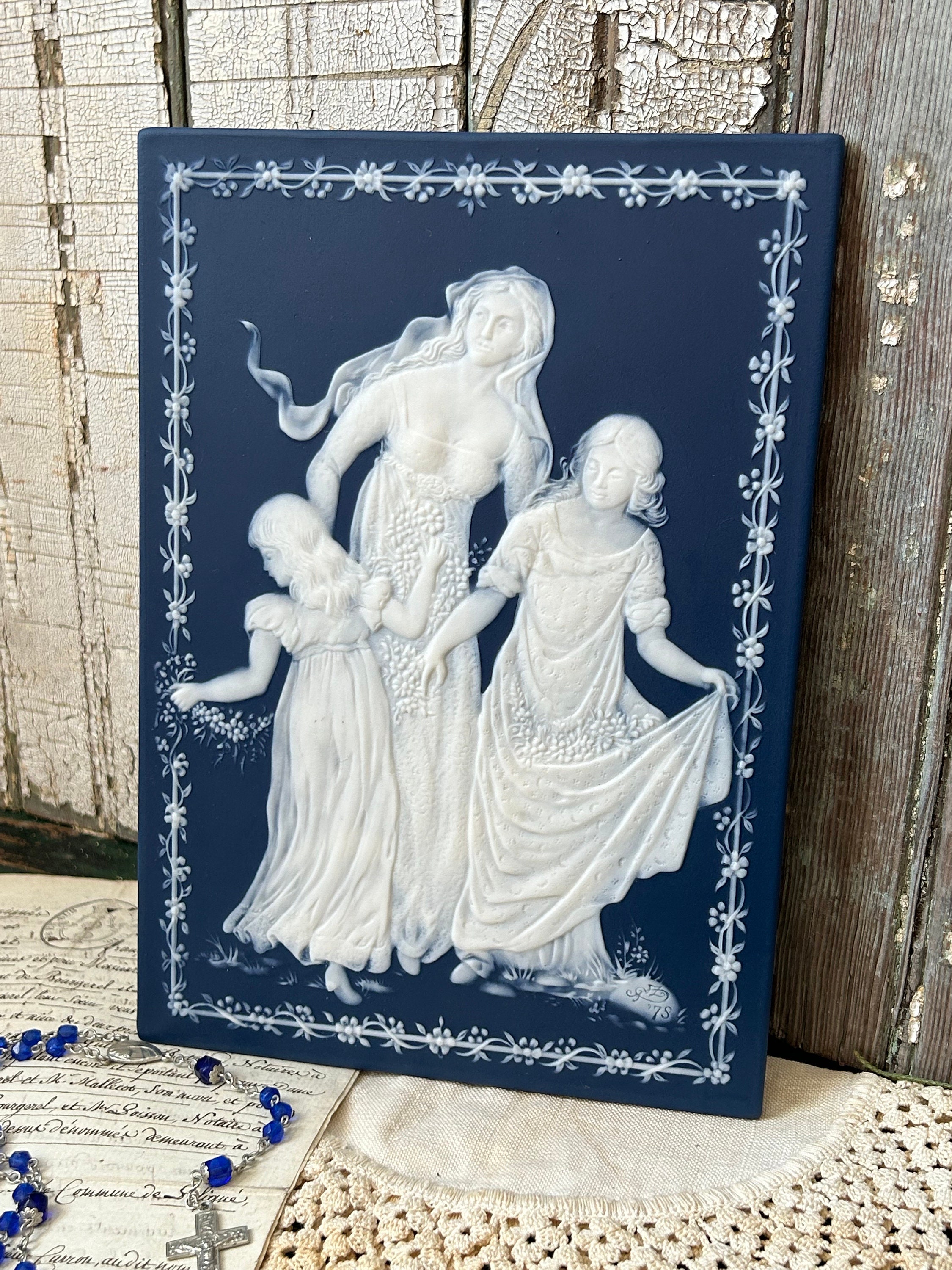 Mother's Day Plaque, Villeroy & Boch, Germany, Limited Edition - Etsy
