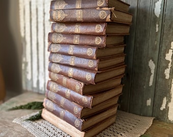 Antique Book Set: America, Great Crises in our History Told by its Makers, 1925, Vols 1-12, Complete