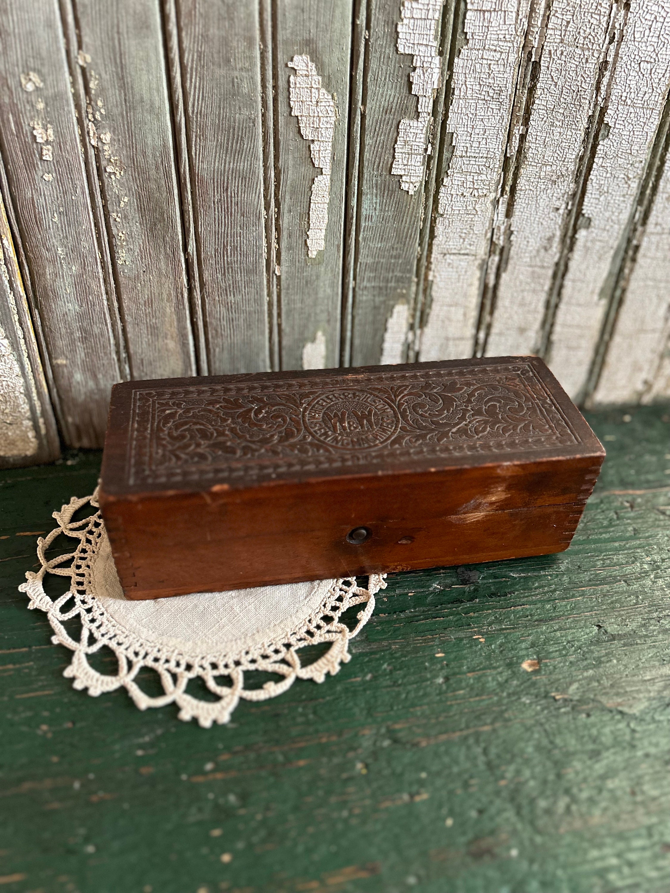 Wheeler & Wilson Sewing Machine Box Antique Etsy