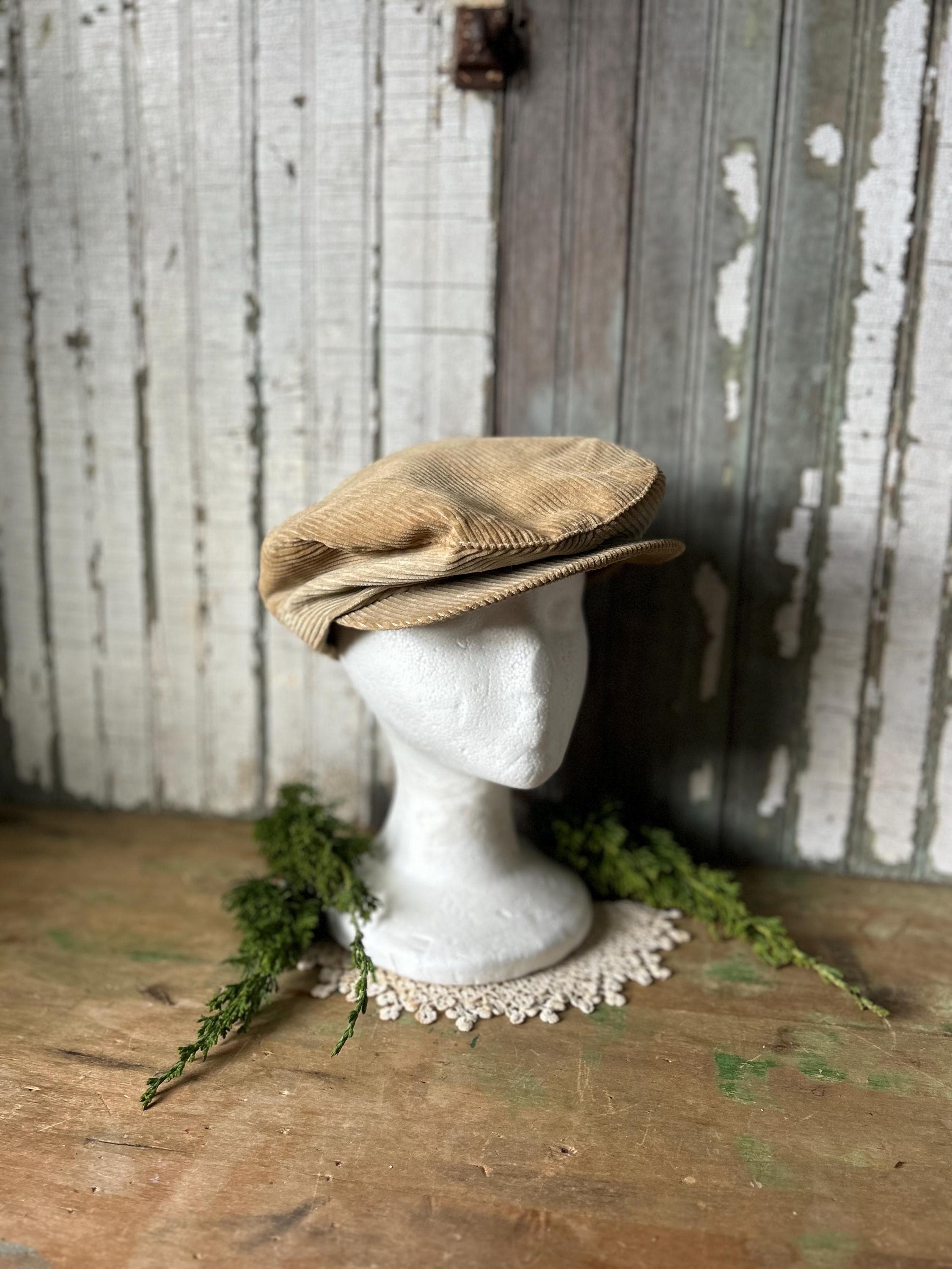 Camel Newsboy Hat - Etsy display picture 2