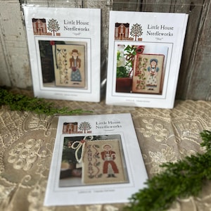 Little House Needleworks, Cross Stitch Pattern, Calendar Girl Series, YOU CHOOSE