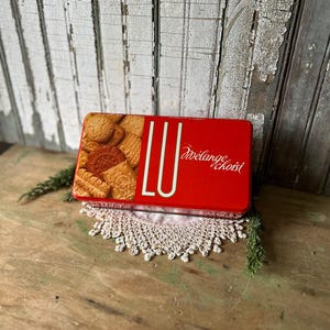 Lu Biscuit Tin - Etsy