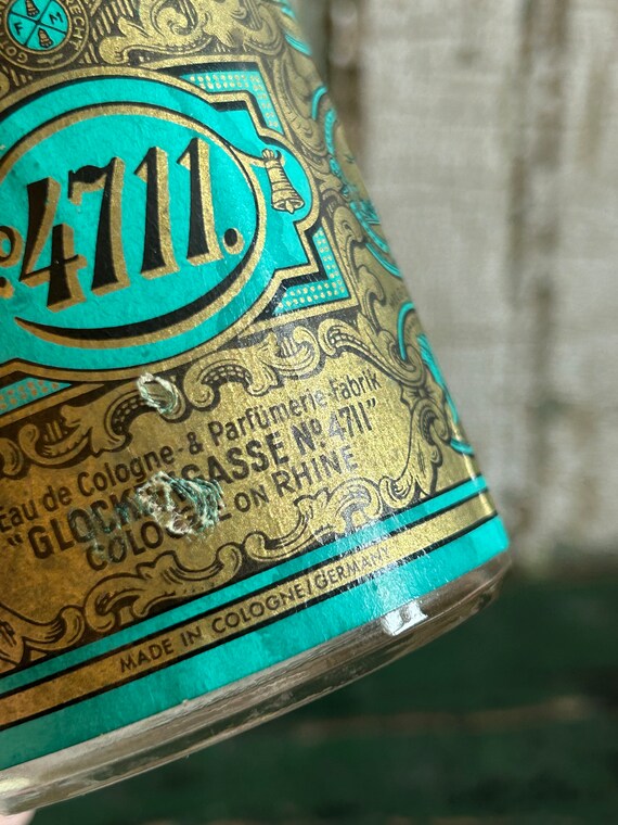 German Cologne Bottle, Vintage, Ornate - image 9