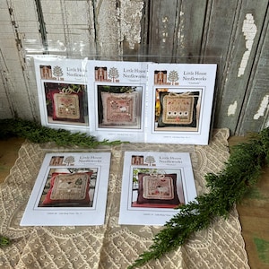 Counted Cross Stitch Patterns, Little House Needlworks, Little Sheep Series