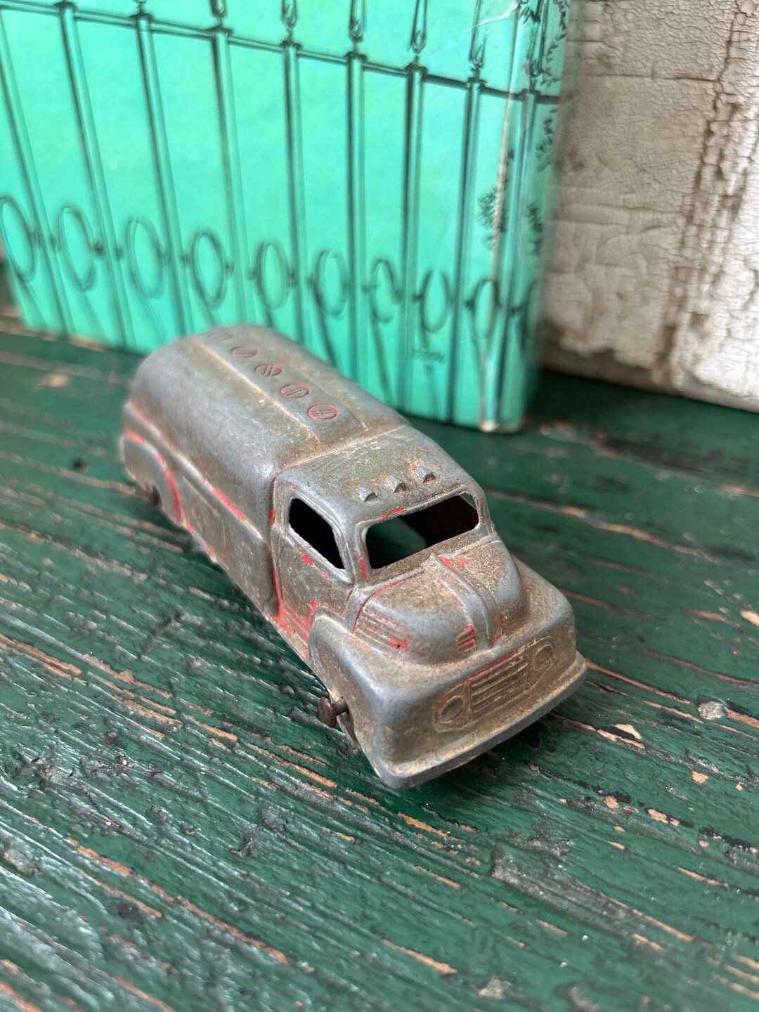 Tootsietoy Die Cast Metal Fuel Truck, 1940's/50's Etsy