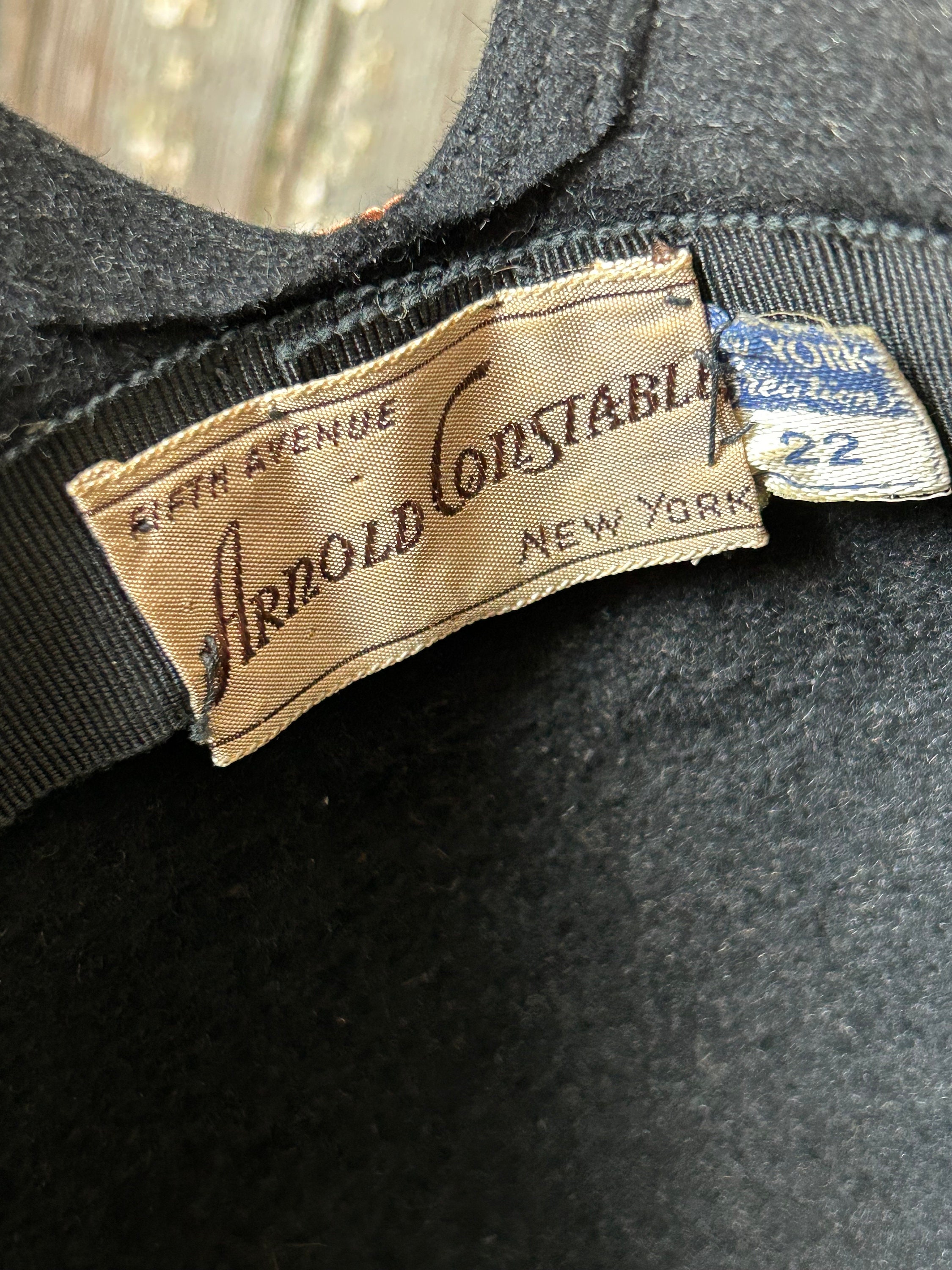 Unique Vintage Arnold Constable HAT, With Hatpins - Etsy